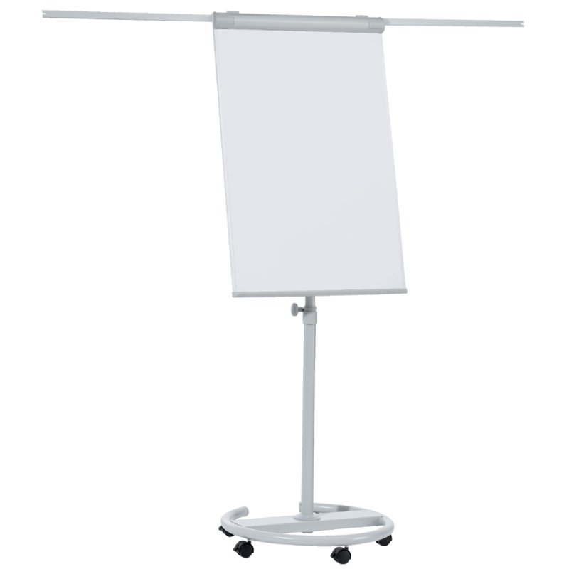 Kantelbaar Krijtbord 'ECO Mobiel', 680 x 1.050 mm, lichtgrijs