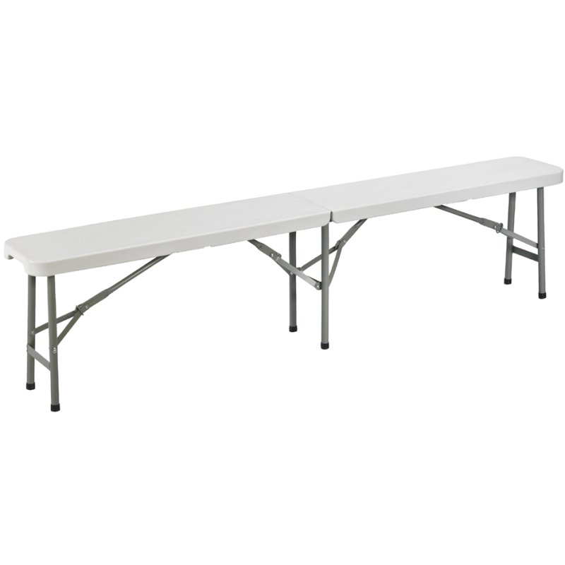 SODEMATUB kllapbank, lichtgrijs, 182 cm, 200 kg draagkracht