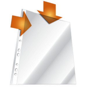 DURABLE documenthoezen A4 transparant met universele perforatie