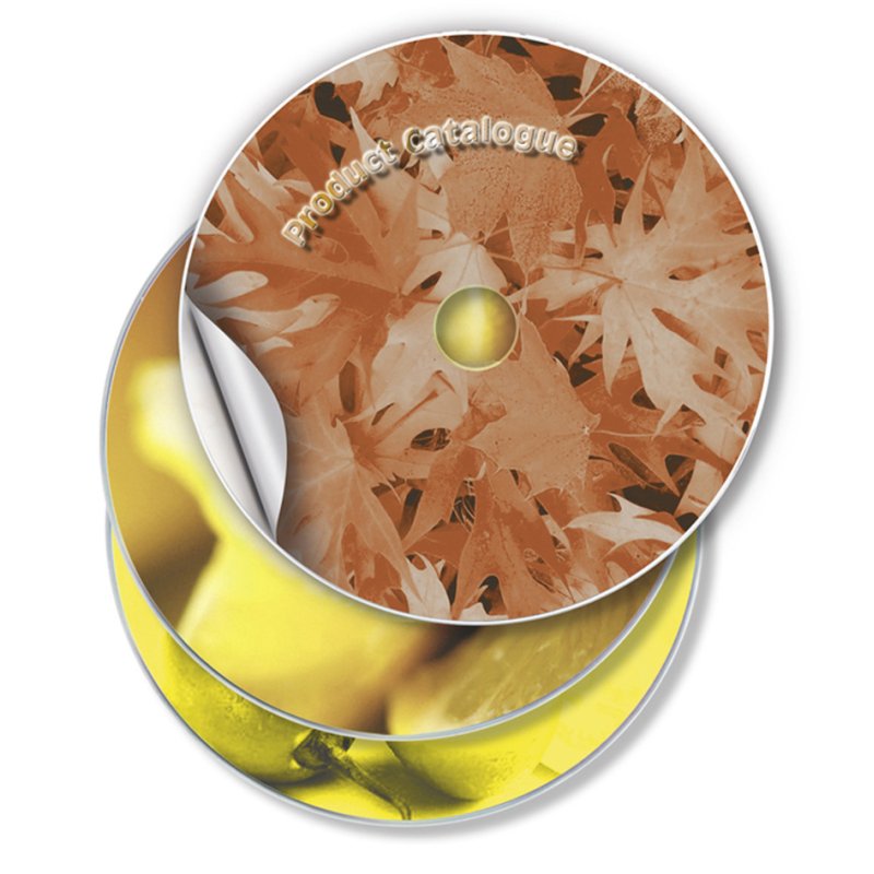 Avery CD-labels, 117 mm, wit