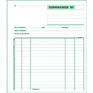 Exacompta Drievoudige Bonblokken 'Bestellingen', 210 x 180 mm