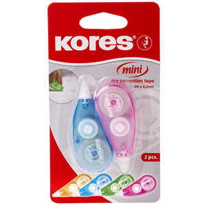 Kores Mini correctieroller wegwerp, 5 mm x 5 m, blister