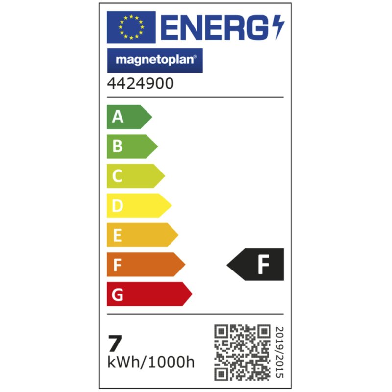 magnetoplan LED bureaulamp Tropo met standvoet, wit