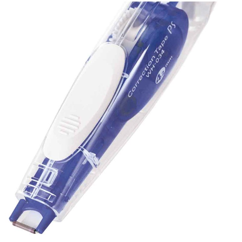 PLUS JAPAN correctieroller 5 mm x 6 m, blauw