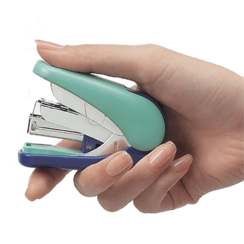 PLUS JAPAN Nietmachine ST-010 V compact plat nieten, wit