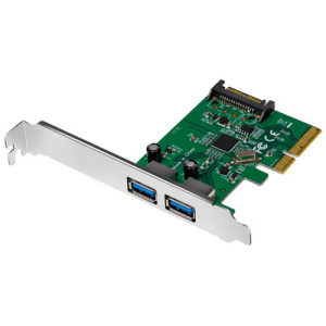 USB 3.2 PCI-Express kaart, 2 poorten, 10 Gbit/sec