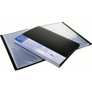 EXACOMPTA Showmap A4 PP 10 hoesjes zwart