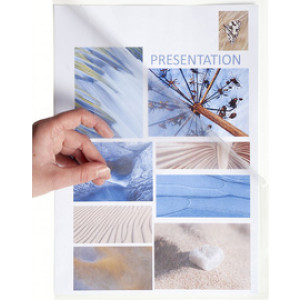 EXACOMPTA documenthoezen Stop Doc, A4, PP 0,11 mm, glashelder