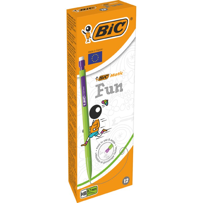 Potlood BIC Matic Fun, grafietdikte: 0,7 mm