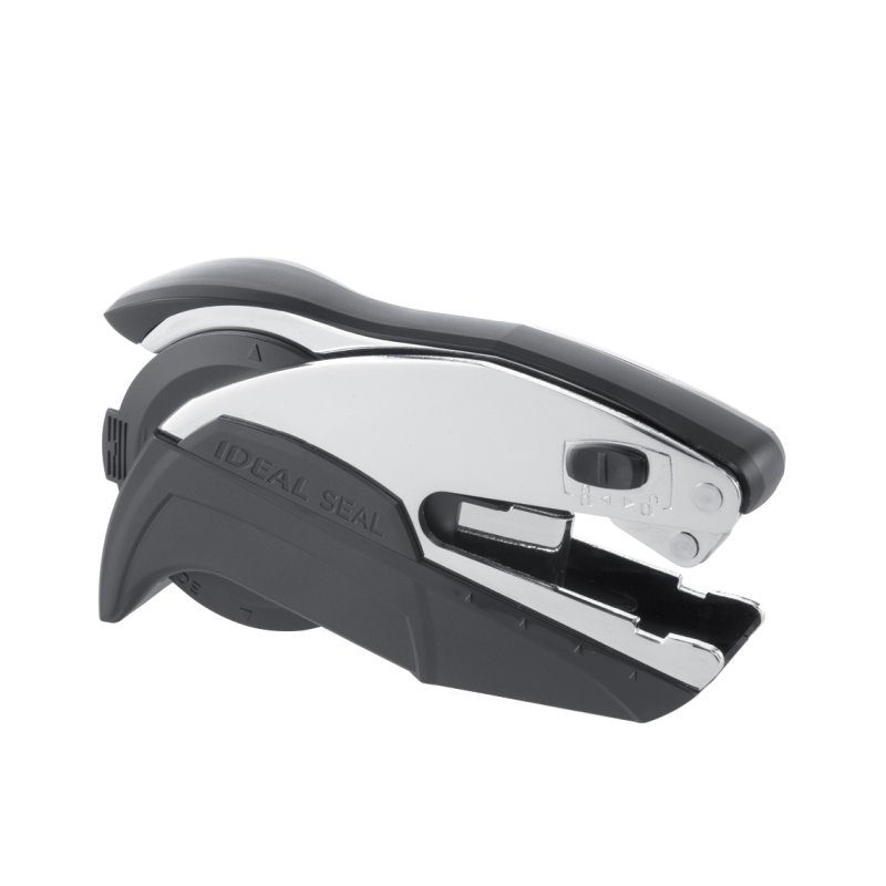 Troffelstempel 'IDEAAL', verchroomd, 50 x 24 mm, aanpasbaar.