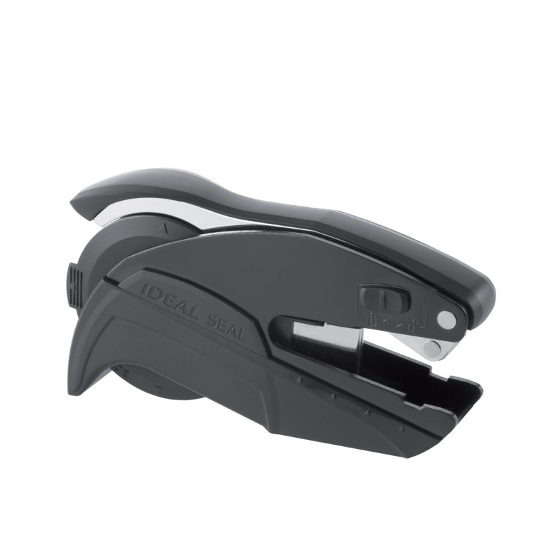 Stempeltang 'IDEAL', zwart, 40 mm, configureerbaar.