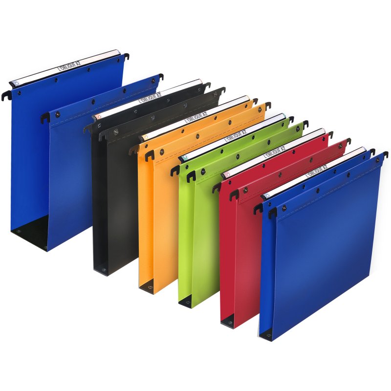 Hangmappensysteem L'oblique polypropeen ultimate, rood