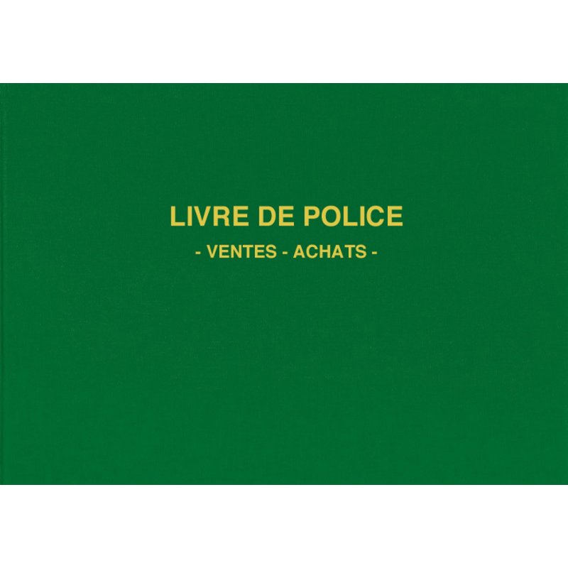 Registratieboek voor edelmetalen, 200 pagina's.