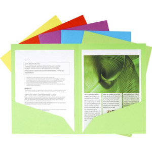 EXACOMPTA documentmappen Rock's A4 karton blauw 25 stuks