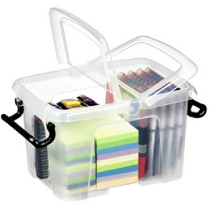 CEP transparante opbergbox Strata, 6 liter