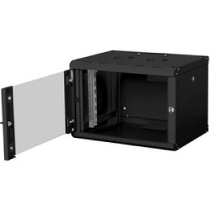 19" wandverdeler Unique Line, 7 HE, zwart