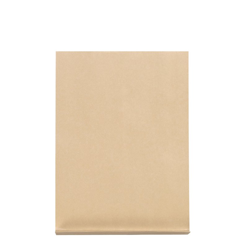 Herlitz plooibare verzendmap B4, met plakstrip, bruin