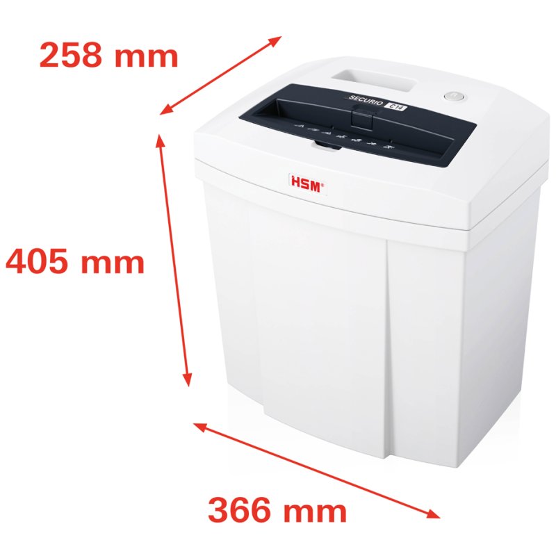 HSM SECURIO C14 papiervernietiger strookjessnit 3,9 mm