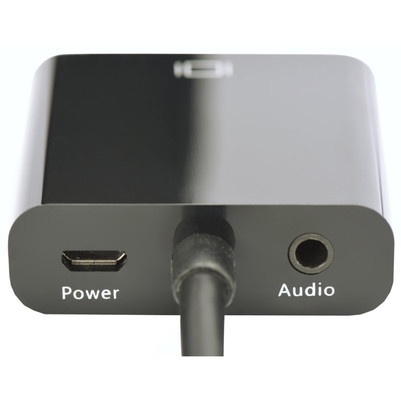 HDMI naar VGA converter, zwart