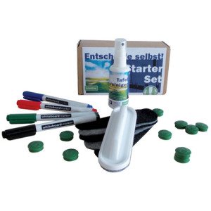 FRANKEN Starter-set voor magneetborden met markers en accessoires
