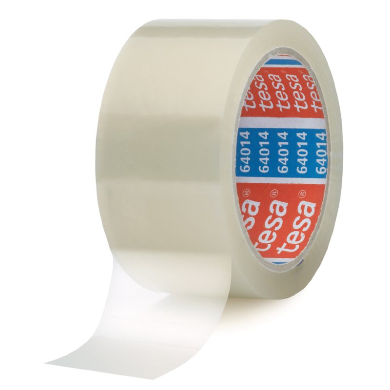 tesa verpakkingstape transparant 50 mm x 66 m