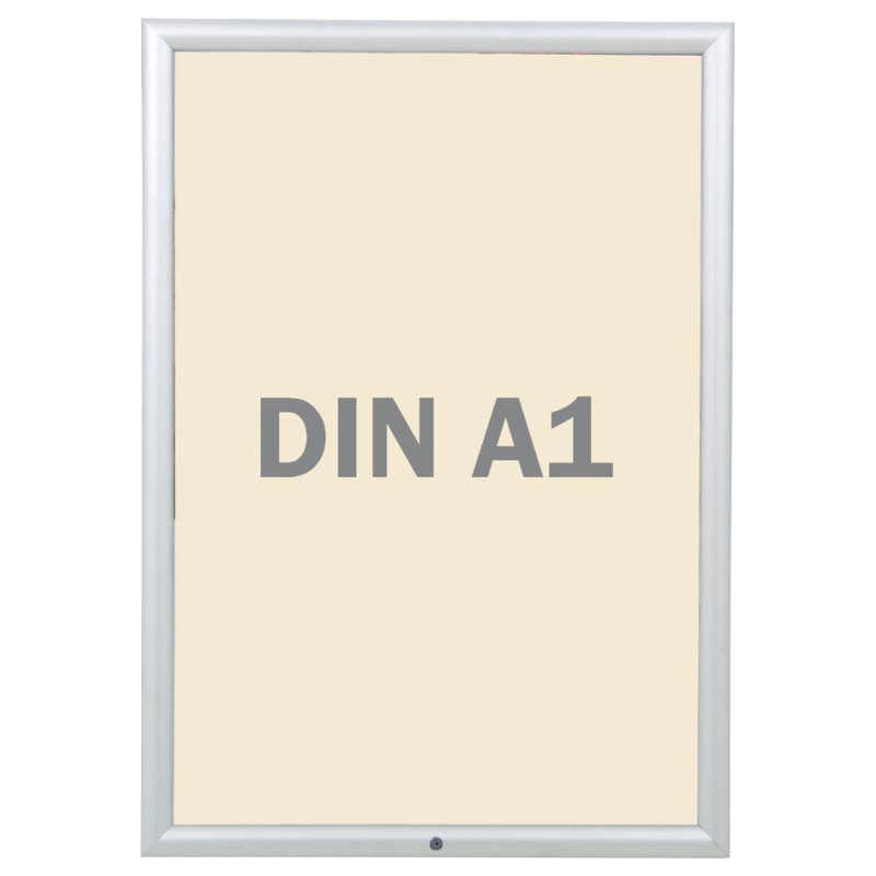 FRANKEN posterlijst Security A4, afsluitbaar, 32mm profiel