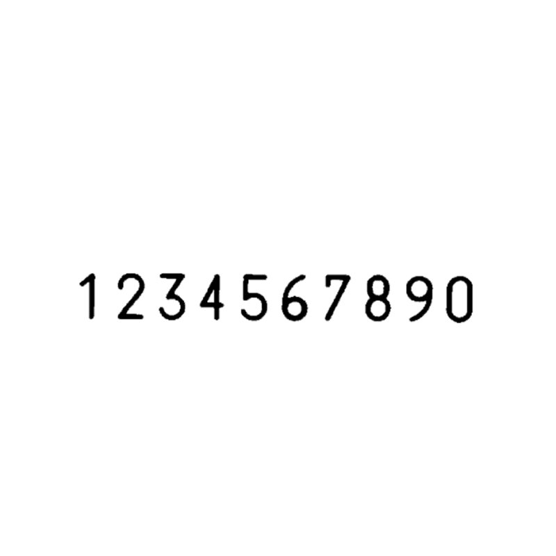 REINER pagineerstempel C1, 8-cijferig, automatische schakeling, cijferhoogte 4,5mm