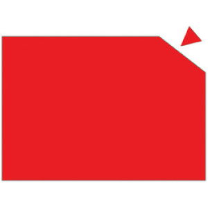 FRANKEN magneetplaat 200 x 295 x 0,6 mm, groen