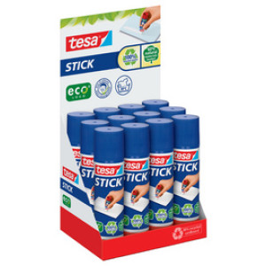 tesa ecoLogo lijmstift, 20 g, display