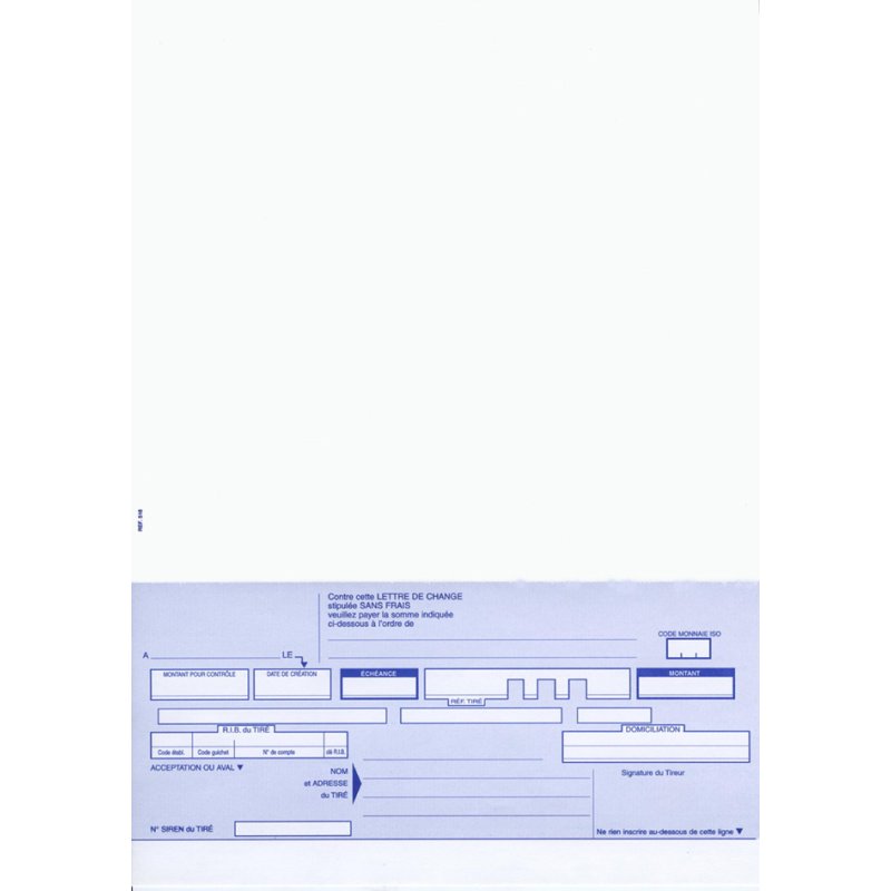 ELVE genormaliseerde rekeningformulieren, 3 per blad