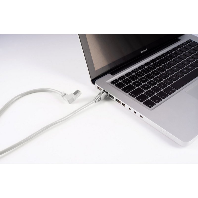 Shiverpeaks netwerkkabel Cat 6 S/FTP gehoekt grijs 10 meter