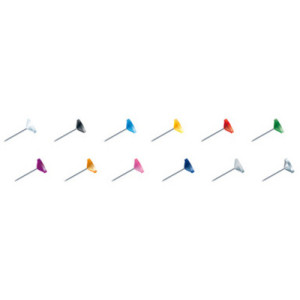 EXACOMPTA prikbordnaalden wit