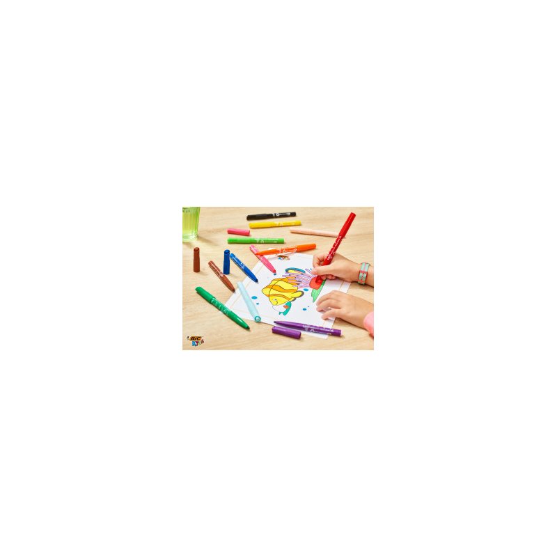 BIC Kleurpotloden XL Ecolutions, doos van 48 stuks