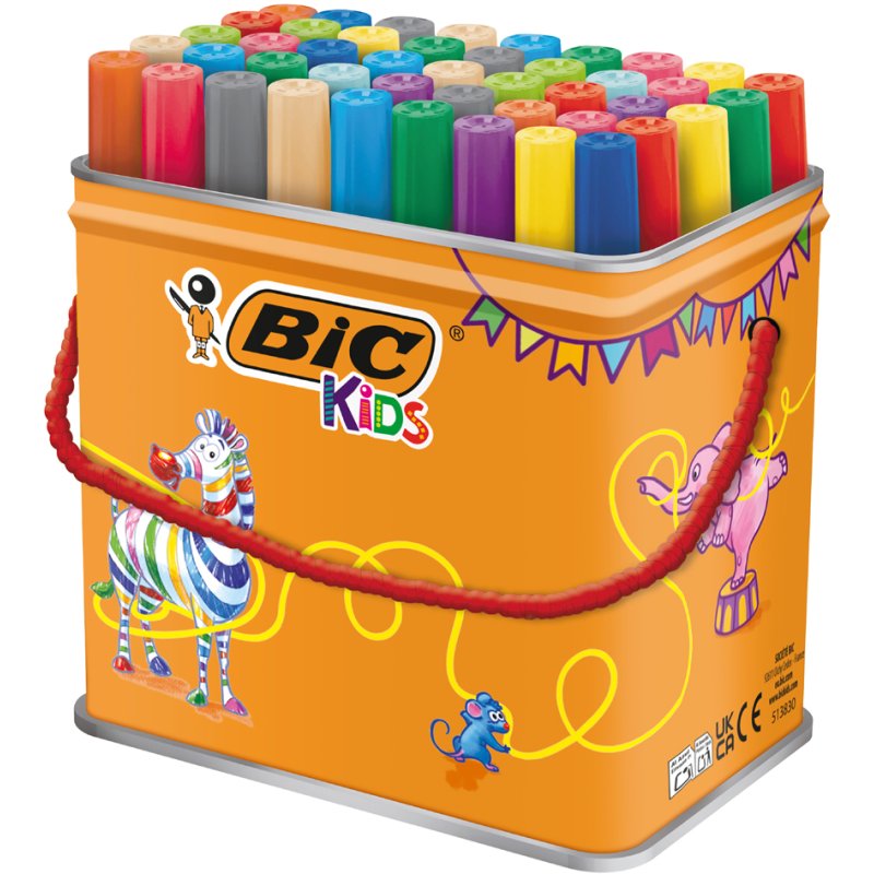 BIC Kleurpotloden XL Ecolutions, doos van 48 stuks