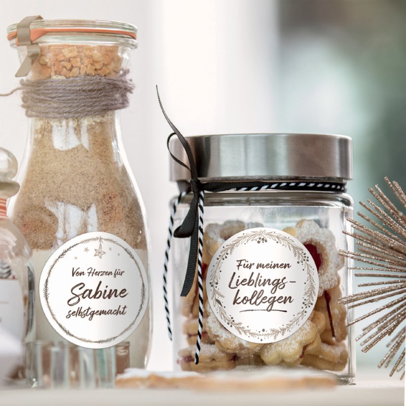 Avery etiketten Kerstmis-stickers 'Sterren'