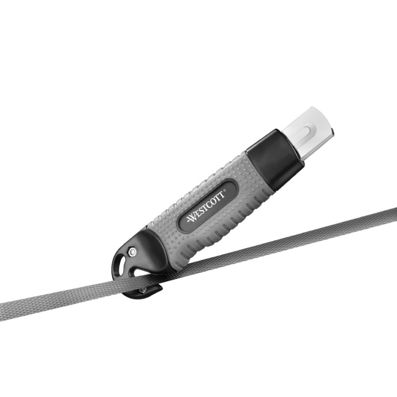 WESTCOTT professionele cutter met softgrip handgreep, 18mm mes