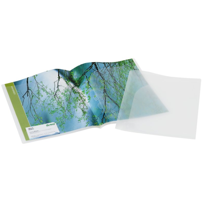 Presentatiemap Green line, uit PP, formaat A4