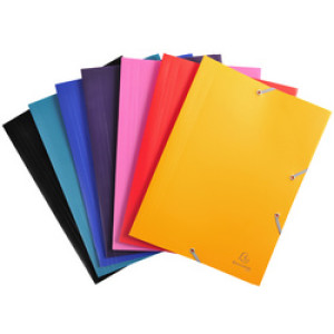 EXACOMPTA Elastomap A4 PP geassorteerde kleuren