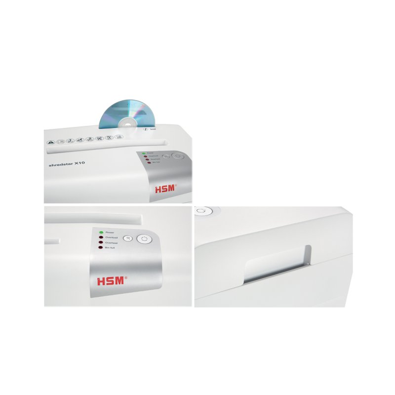 HSM papiervernietiger shredstar X10, snippers 4,5x30mm