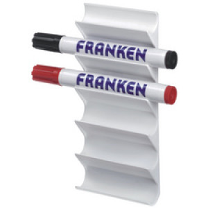 FRANKEN Whiteboard markerhouder voor 6 markers