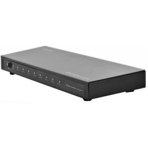 DIGITUS HDMI Video Splitter 8-poorts met metalen behuizing