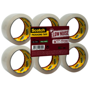 3M Scotch - Low Noise verpakkingstape - 50 mm x 66 m