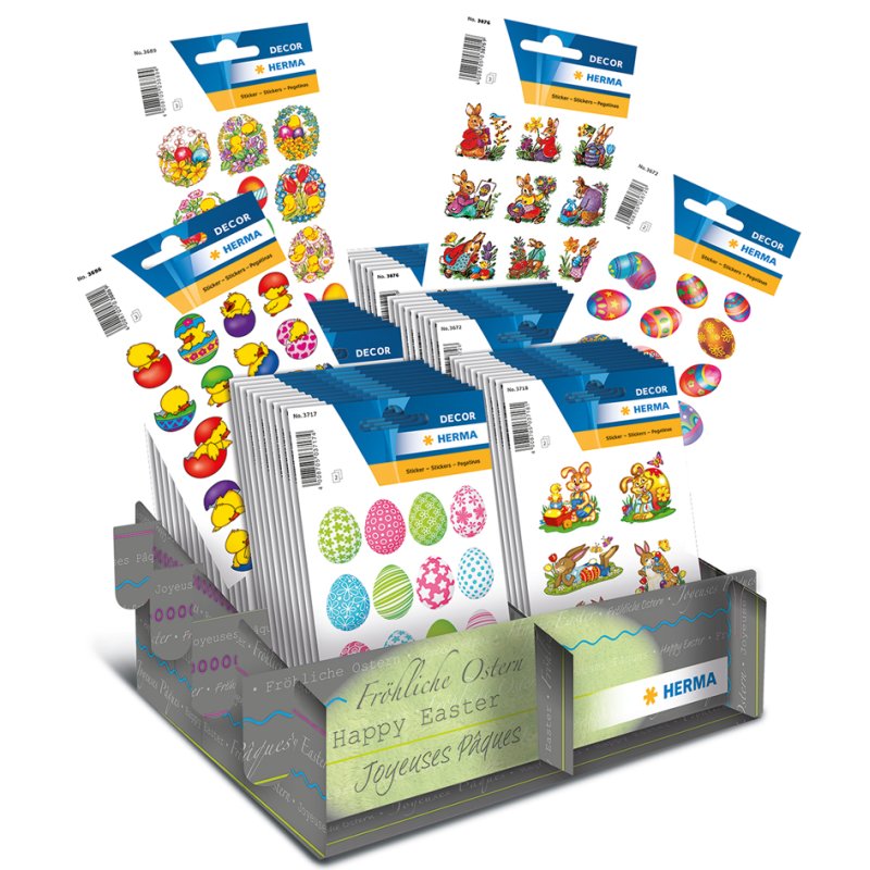 Herma Paassetikkers Classic, in displayverpakking