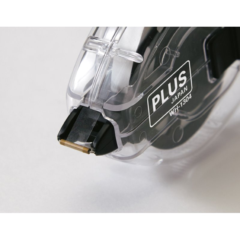 PLUS JAPAN correctieroller wegwerp 4,2 mm x 20 m zwart