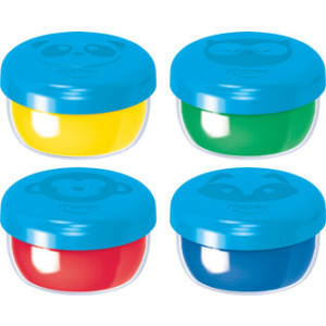 Maped mijn eerste vingerpotloden, set van 4 kleuren in kartonnen doosje.