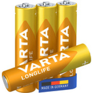 VARTA Alkaline batterijen AAA longlife micro 1,5V