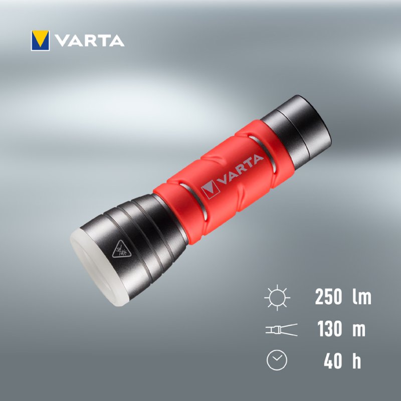 VARTA LED zaklamp Outdoor Sports F10, 3 AAA batterijen