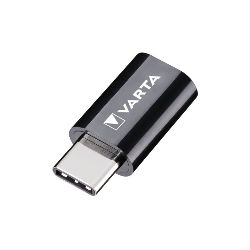 VARTA Charge & Sync adapter - Micro USB naar USB-C