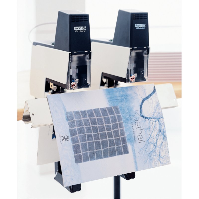 Rapid elektrische nietmachine 106E zwart/wit