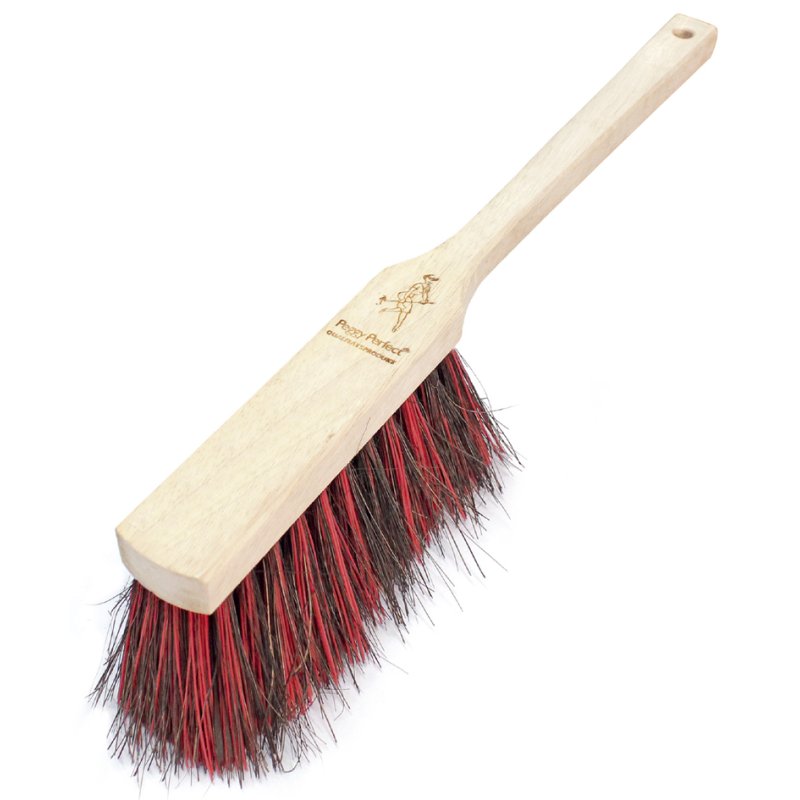 Peggy Perfect handborstel met steel, houten handgreep, supermix borstels